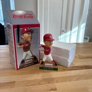 NIB 2015 Todd Frazier SGA Coca-Cola Cincinnati Reds Bobblehead
